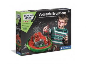 Science & Play: Vulkán készítő tudományos játékszett - Clementoni