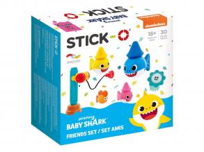 Baby Shark Friends építőkészlet  30 darabos