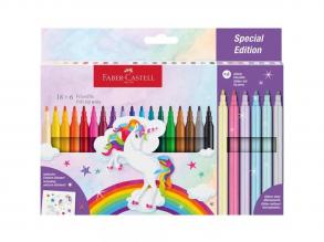 Faber-Castell: 24db-os filctoll szett unikornisos