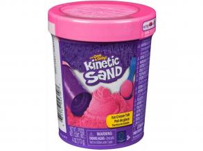 Kinetic Sand: Fagyis doboz rózsaszín homokgyurmával - Spin Master