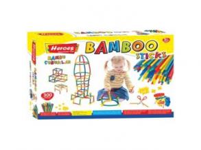 Heroes: Bambusz pálcák építőjáték 300db-os