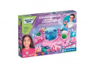 Clementoni Science: Kristálykészítő labor oktató szett, holland/francia