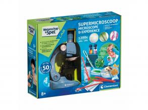 Clementoni Science & Play  szupermikroszkóp, 1200x