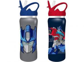 Transformers rozsdamentes fém kulacs 500ml kétféle változatban