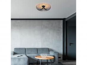 Opviq , 525NOR1294 , Aspendos - N-639 , Fekete Színű , Csillár , E27 Foglalattal