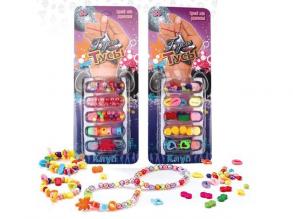 Karkötőkészítő szett kagylós vagy medálos gyöngyökkel kétféle változatban