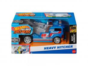 Hot Wheels: Pull-Back Speeders Heavy Hitcher hátrahúzható fém kisautó modell