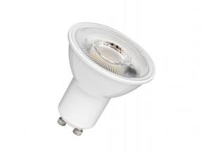 OSRAM , LED VALUE PAR16 WHITE , LED égő , GU10 , 6.9 W , 3000 K , Meleg fehér , IP20 , Fehér
