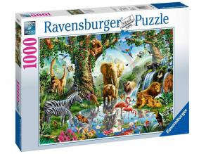 Puzzle 1000 db - Dzsungelkaland