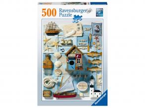 Puzzle 500 db - Tengerparti emlékek