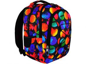 St.Right Colourful Dots iskolatáska hátizsák