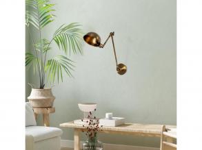 Opviq , 527ABY3139 , Sivani - MR-657 , Vintage Stílusú , Fali lámpa , E27