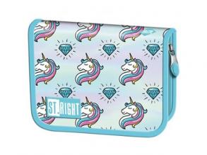 St.Right Pastel Unicorn kihajtható töltetlen tolltartó