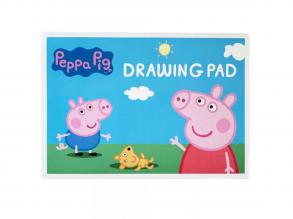 Peppa malac kreatív színezhető vázlatfüzet A/5