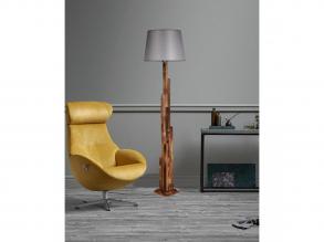 Opviq , 534LUN2219 , Kule , Barna Szürke Színű , Állólámpa , E27 Foglalattal