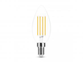 Modee LED Izzó Filament Gyertya C35 4W E14 360° 2700K (470 lumen) ERP