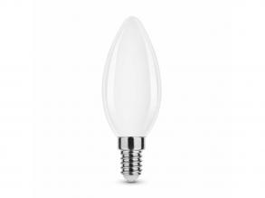 Modee LED Izzó Filament Milky Gyertya C35 4W E14 360° 4000K (470 lumen) ERP