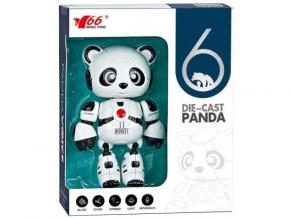 11-es, a robot panda pajtás fénnyel és hanggal, fém vázzal