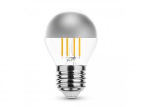 Modee LED Izzó Filament G.Mini P45 Silver Top 4W E27 320° 4000K (400 lumen)