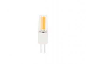 LED lámpa , 12V DC , kukorica , G4 foglalat , 2 Watt , 300° , szilikon bevonat , természetes fehér, COB , Optonica