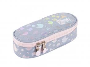 St.Right: Silver Cats cicás ovális tolltartó 23cm