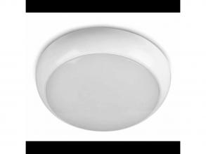 LED panel , 18W , falon kívüli , kerek , természetes fehér , IP65 , Asalite