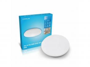 LED panel , mennyezeti lámpa , 18W , falon kívüli , kerek , természetes fehér , IP44 , Asalite Cristina