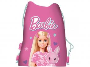 Barbie tornazsák, sportzsák 34x43cm