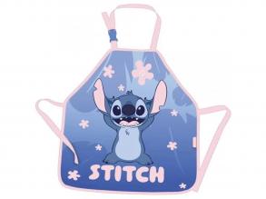 Stitch mintás rózsaszín-kék festőkötény