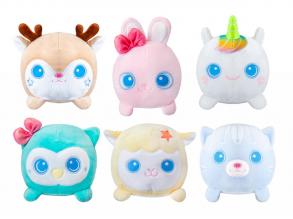 Plüss figurák, 12 cm, 6 féle