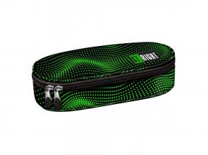 St.Right Green Halftone ovális tolltartó PC01 23x9,5x6cm