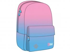 St.Right Rózsaszín-Kék Gradien iskolatáska, hátizsák BP33 40x31x17 cm