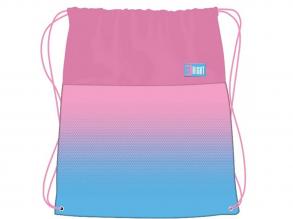 St.Right Rózsaszín-kék színátmenetes tornazsák, sportzsák 34x43cm