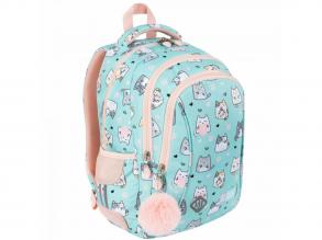 St.Right Charming Cats cicás iskolatáska, hátizsák BP26 39x27x17 cm
