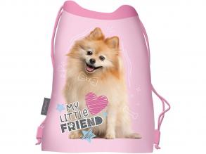 My little friend kutyás tornazsák, sportzsák 43x32cm