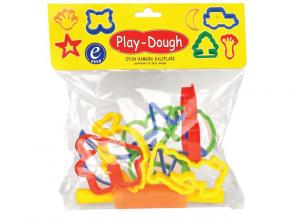 Play-Dough: Nagy formák vegyesen és nyújtóhenger