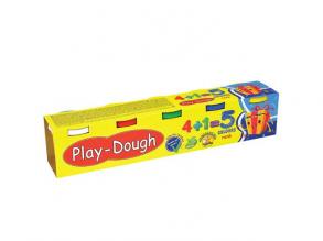 Play-Dough: 4+1db-os gyurmaszett