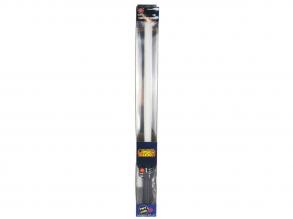 Zenélő, világító lézerkard, 66 cm