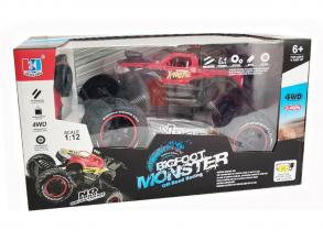 Távirányítós 1 /12-es sziklamászó autó, 2, 4GHz, 4 csatorna, akkus