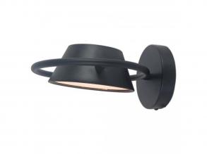Rábalux , 71048 , Odiss , Fali lámpa , fekete , IP20 , 3000K , 6W