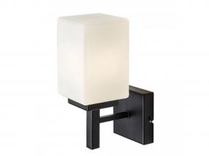 Rábalux , 71061 , Zenkai , Fali lámpa , matt fekete , IP44 , E14K