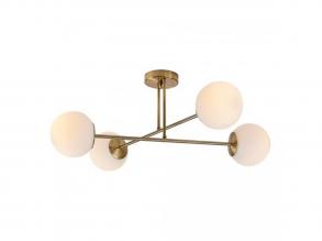 Rábalux , 71082 , Kiara , Mennyezeti lámpa , arany , IP20 , E27K