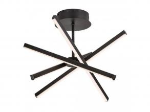 Rábalux , 71270 , Matilde , Mennyezeti lámpa , fekete , IP20 , 4000K , 30W