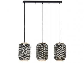 Rábalux , 72093 , Adalla , függesztett lámpa , matt fekete , IP20 , E27