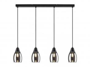 Rábalux , 72184 , Ilmari , Függeszték , fekete , IP20 , E27K