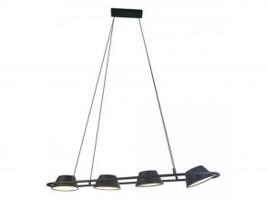 Rábalux , 72218 , Odiss , Függeszték , fekete , IP20 , 3000K , 36W