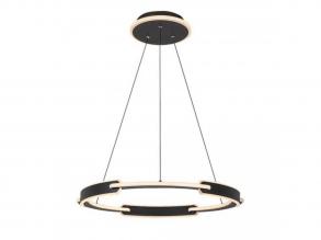 Rábalux , 72229 , Sindri , függesztett lámpa , fekete , IP20 , 3000, 4000K , 45W