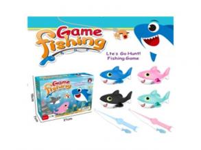 Cápás horgász szett horgászbottal