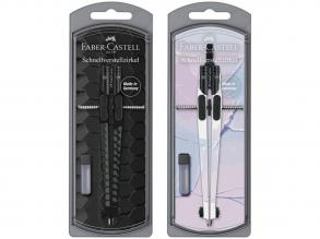 Faber-Castell: S&V körzo szett gyorsállítóval kétféle változatban 1db