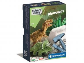 Mini régészeti készlet - Dinoszauruszok - Clementoni